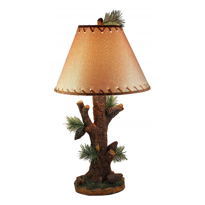 Millwood Pines Clarice Rustic Cabin Lodge Mountain Vintage Design 26.75